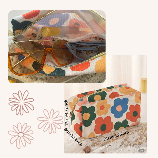Colorful Flower Travel Bag