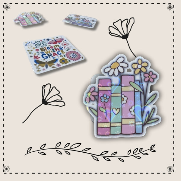 Grace Flower and Books