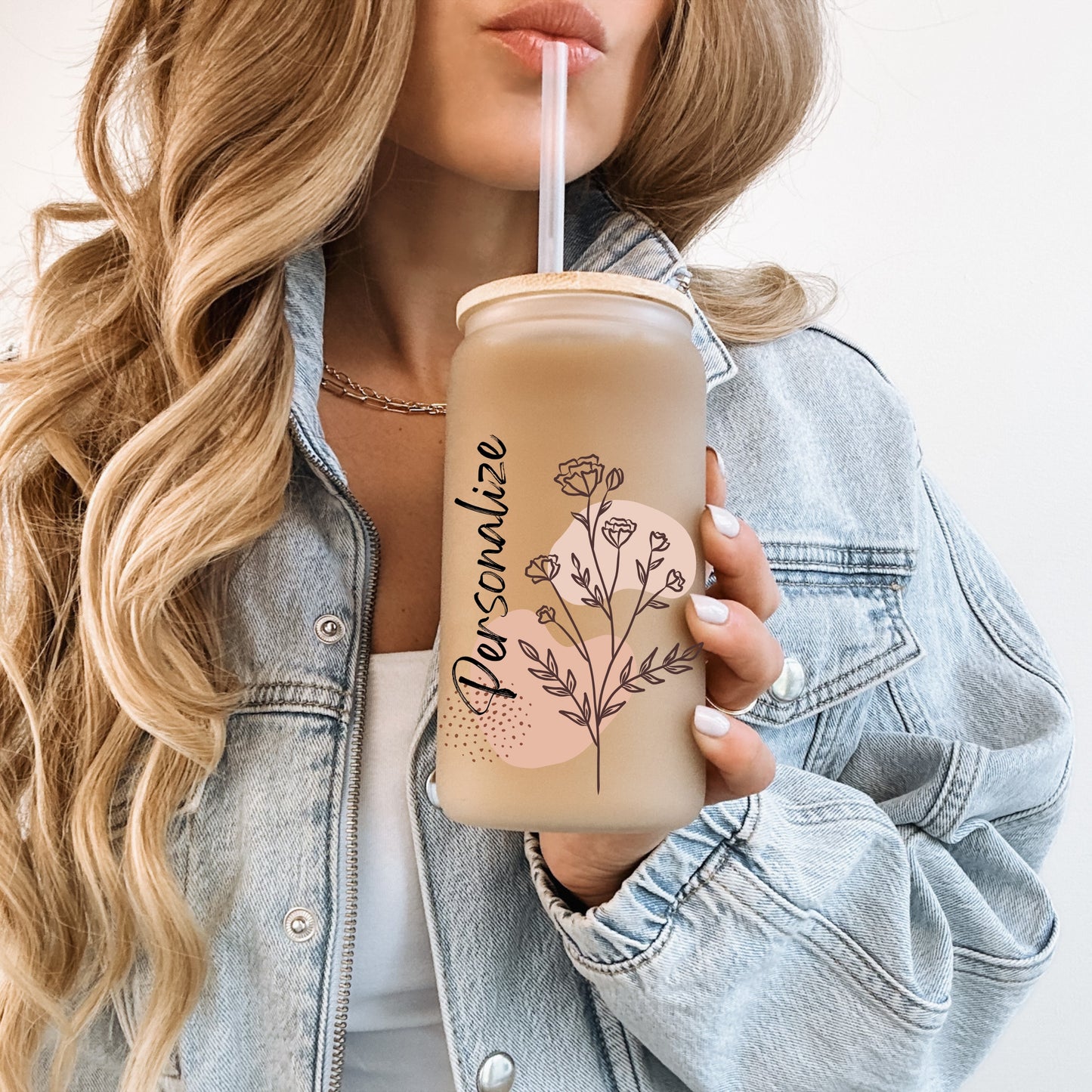 Frosted Boho Mug