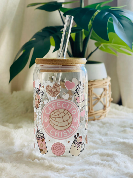 Cafecito Y Chisme - Light Pink