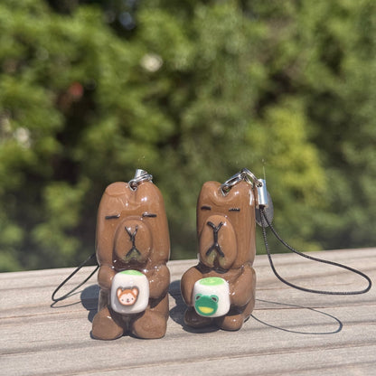 PREORDER - Mocha Matcha Bear Phone/Keychain Charm