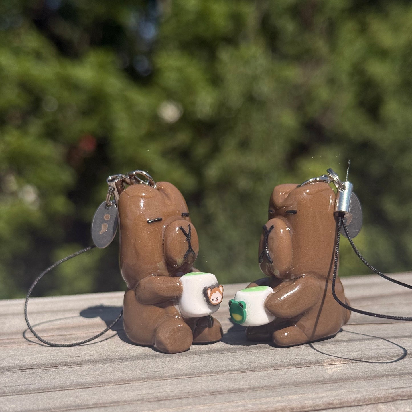 PREORDER - Mocha Matcha Bear Phone/Keychain Charm
