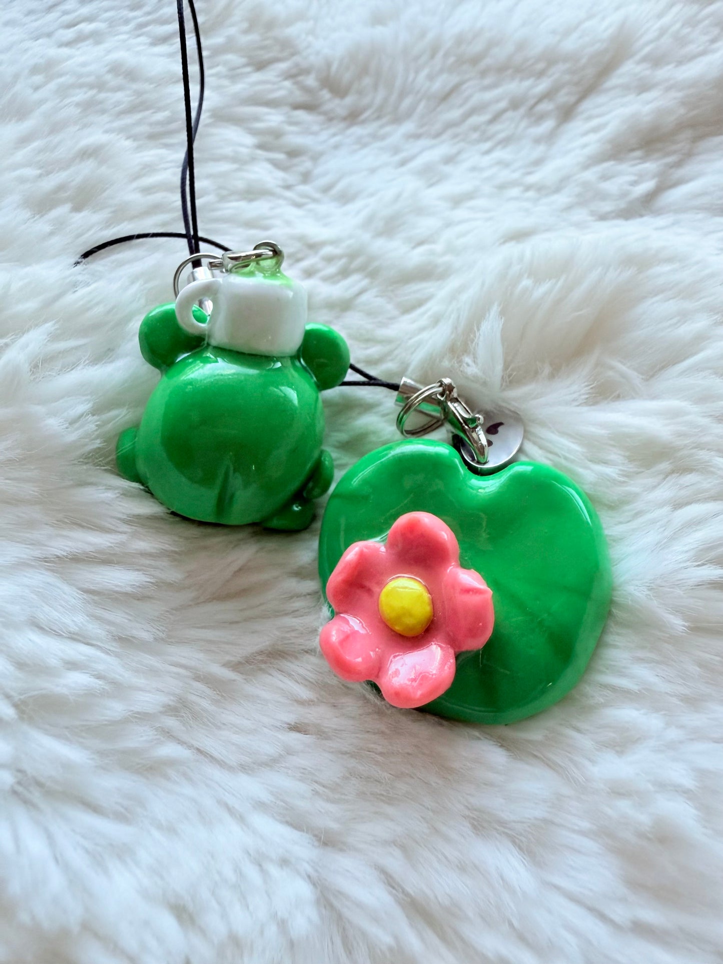PREORDER Matcha Latcha Frog Phone/Keychain Charm