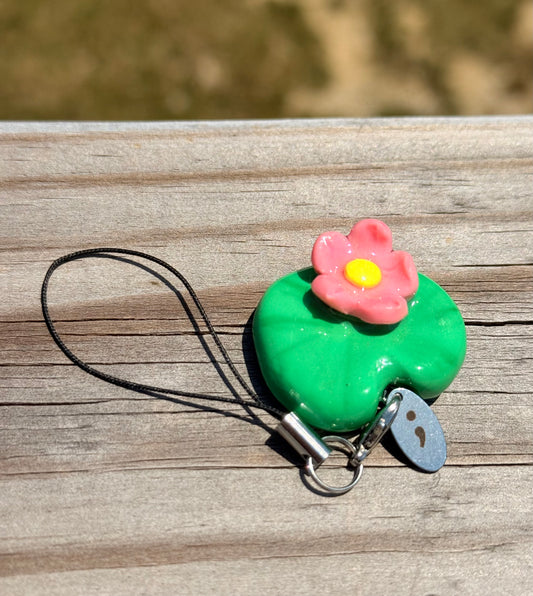 PREORDER - Lilly the Lilly Pad Phone/Keychain Charm