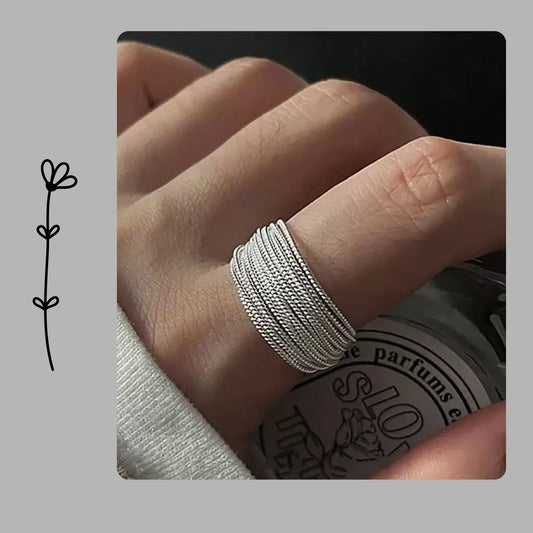 Multi-Layered Stacked Open Ring